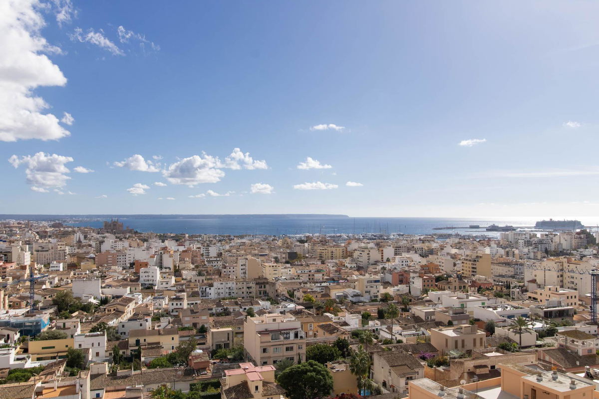 Brandneue, moderne Wohnung mit Meerblick in Son Espanyolet