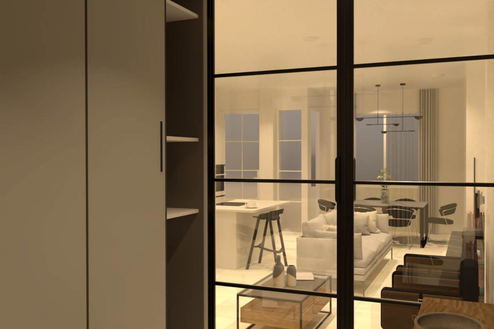 Brandneue, moderne Wohnung mit Meerblick in Son Espanyolet