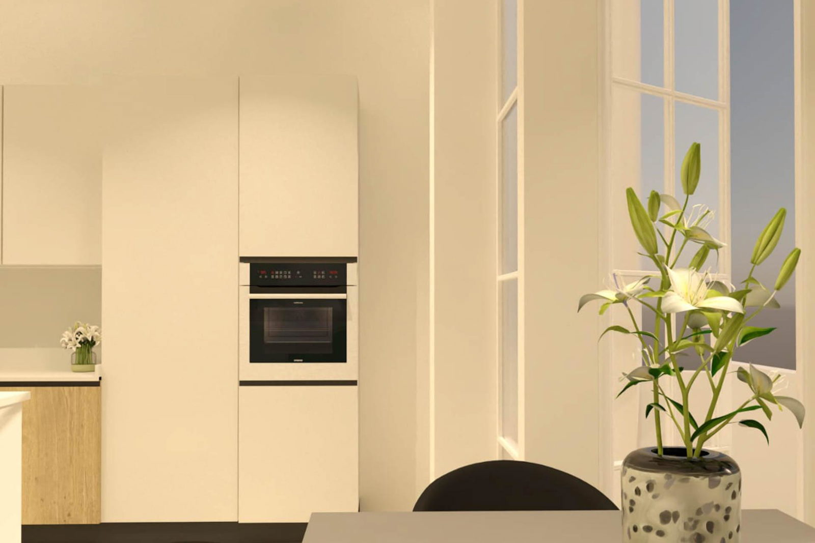 Brandneue, moderne Wohnung mit Meerblick in Son Espanyolet
