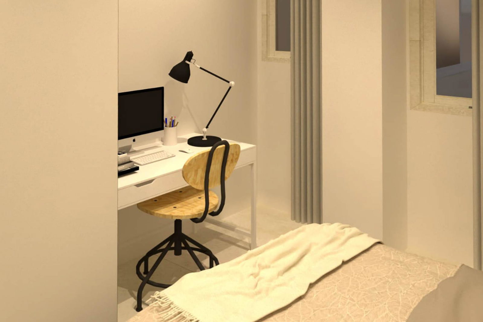 Brandneue, moderne Wohnung mit Meerblick in Son Espanyolet