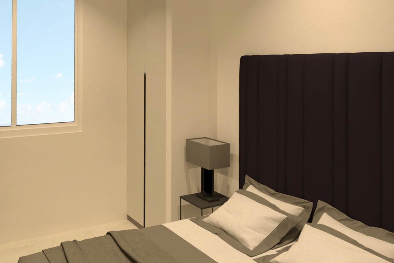 Brandneue, moderne Wohnung mit Meerblick in Son Espanyolet
