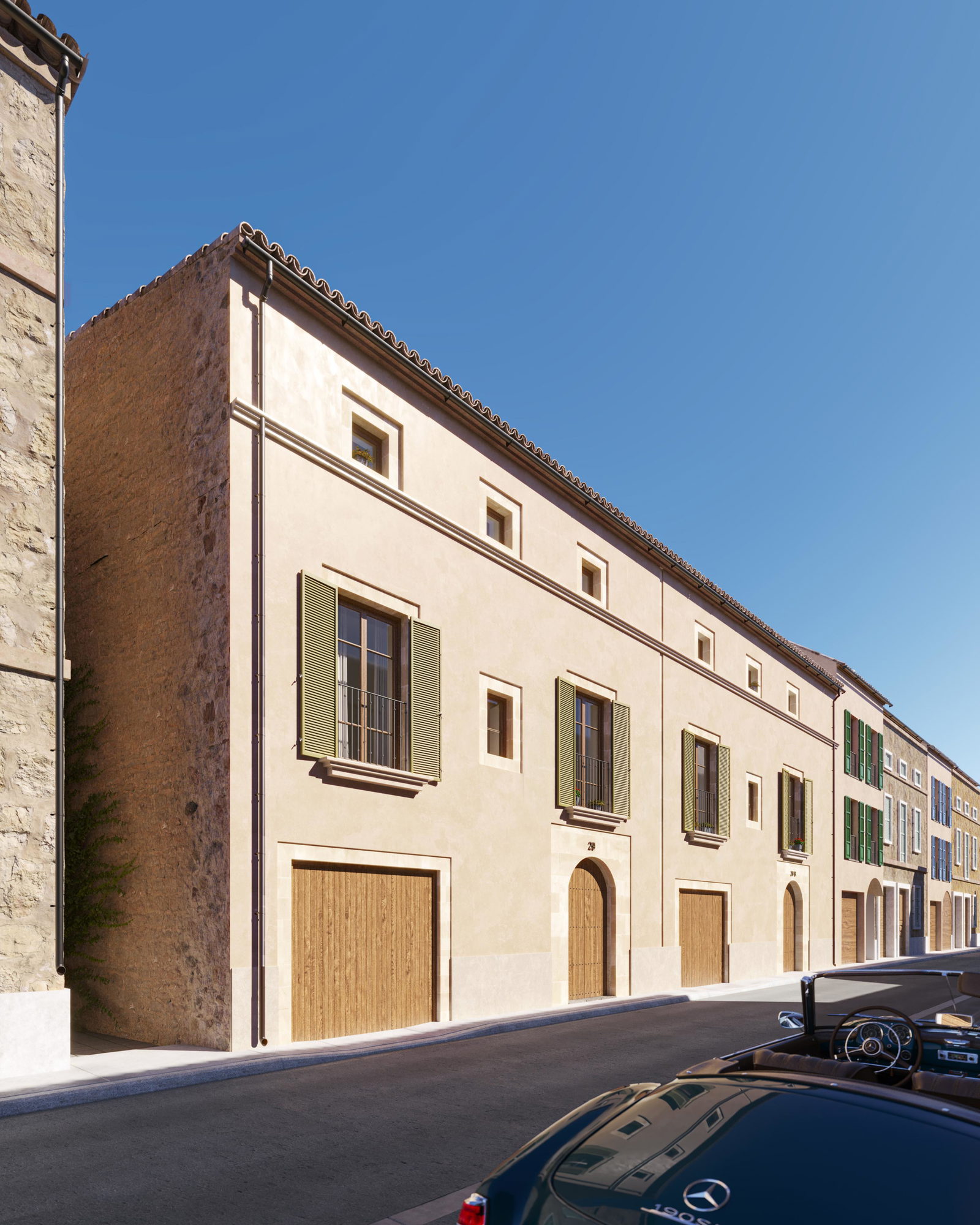 Luxuriöses Stadthaus mit Pool und Tramuntana-Blick in Santa María del Camí