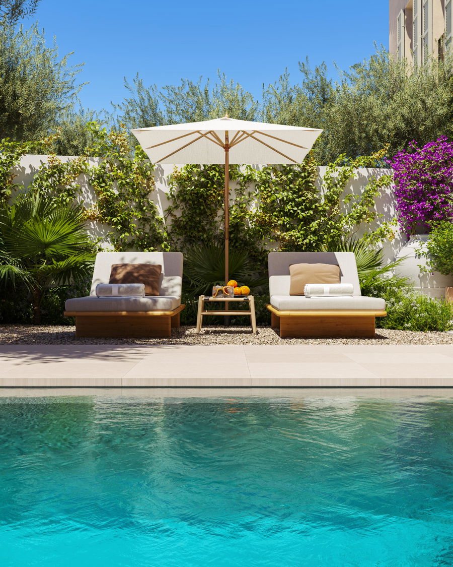 Luxuriöses Stadthaus mit Pool und Tramuntana-Blick in Santa María del Camí
