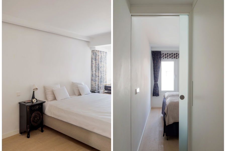 Toppmodern lägenhet högst upp i första linjen med fantastisk havsutsikt och terrass i Molinar