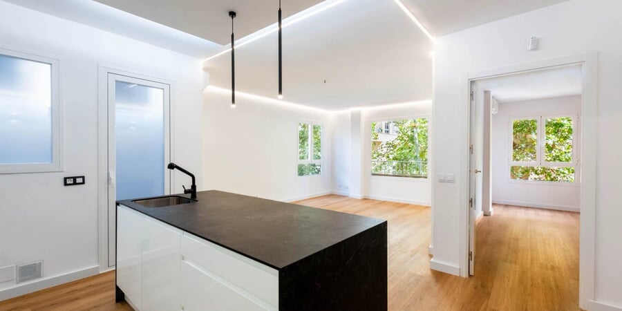 Moderne, neu renovierte Wohnung im Stadtzentrum von Palma