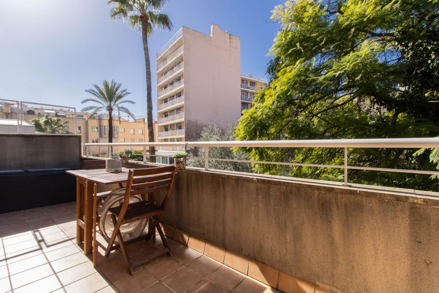 Gemütliche Wohnung mit Terrasse und Gemeinschaftspool in El Terreno