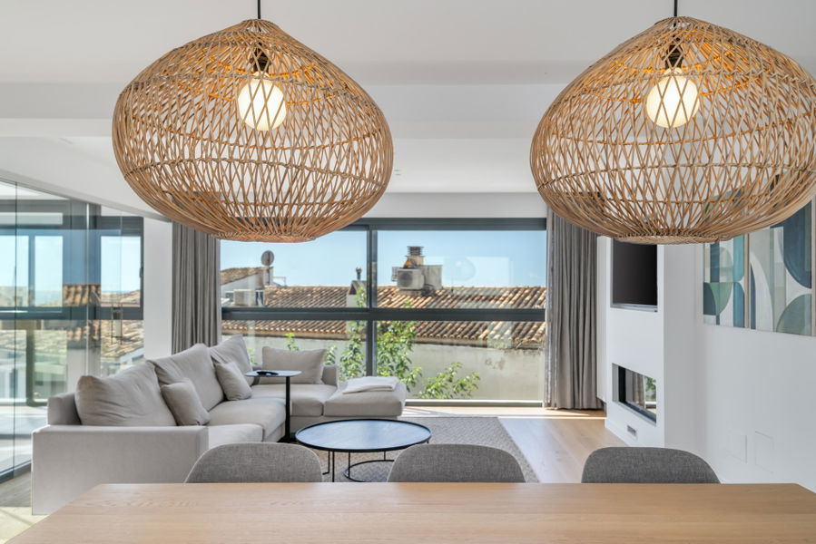 Wunderschönes Duplex-Penthouse mit Dachterrasse und atemberaubendem Meerblick in Molinar