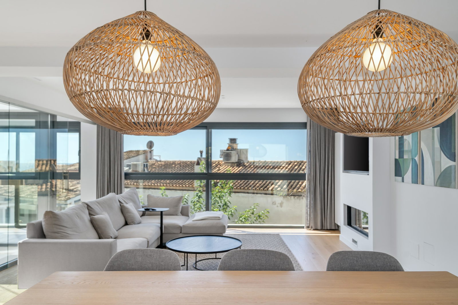 Wunderschönes Duplex-Penthouse mit Dachterrasse und atemberaubendem Meerblick in Molinar