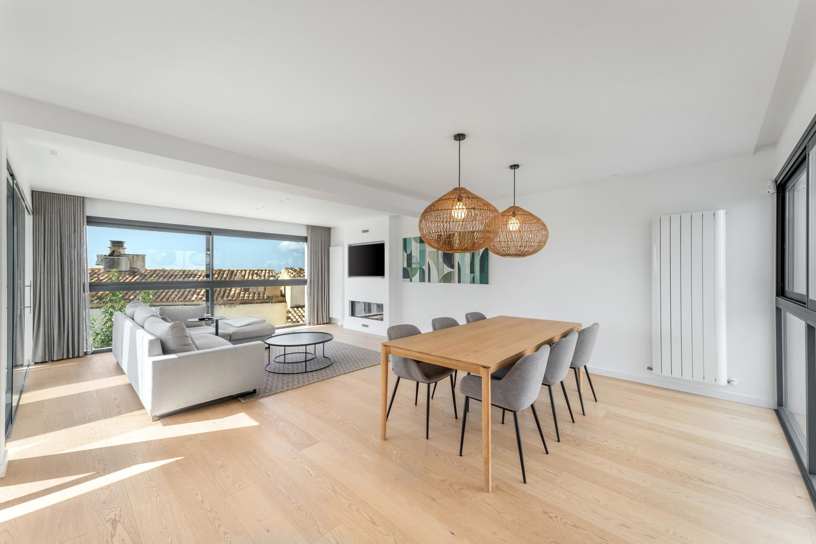 Wunderschönes Duplex-Penthouse mit Dachterrasse und atemberaubendem Meerblick in Molinar