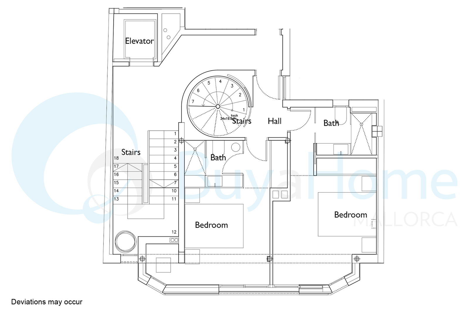 Wunderschönes Duplex-Penthouse mit Dachterrasse und atemberaubendem Meerblick in Molinar