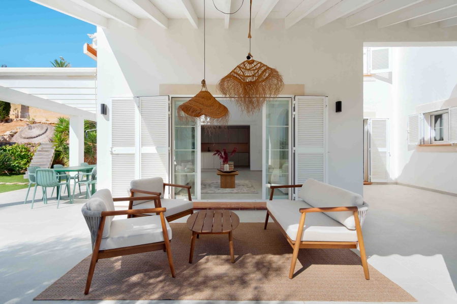Encantadora residencia mediterránea en Santa Ponsa con apartamento independiente y jardín