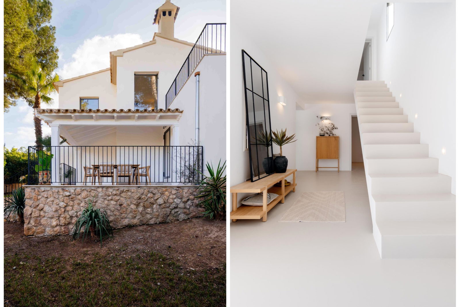 Vollständig renovierte, stilvolle Villa mit Ferienvermietungslizenz und Pool in Nova Santa Ponsa