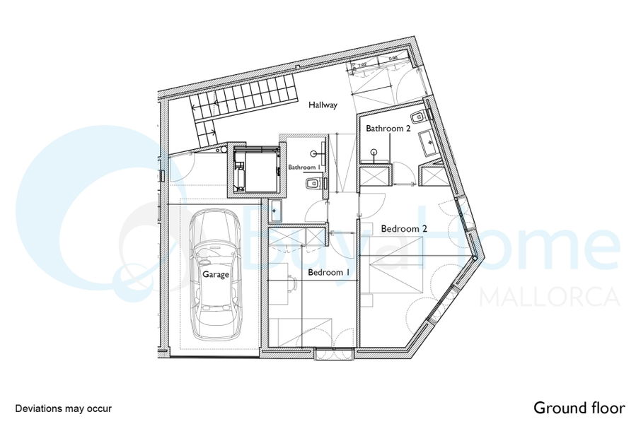 Luxuriöses Haus mit Meerblick in Molinar zu verkaufen – mit Terrasse, Pool, Aufzug und Parkplatz