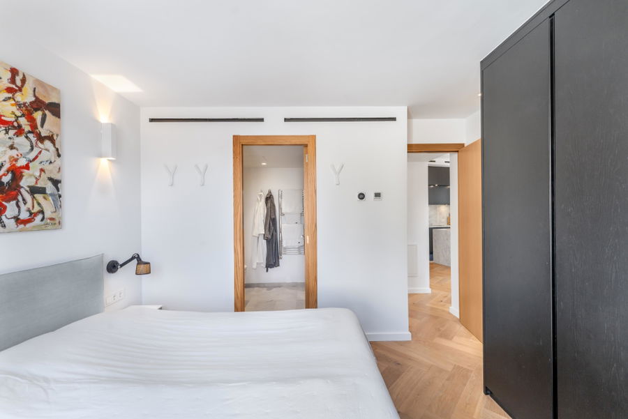 Luxury sea view house for sale in Molinar with terrace, pool, lift & parking