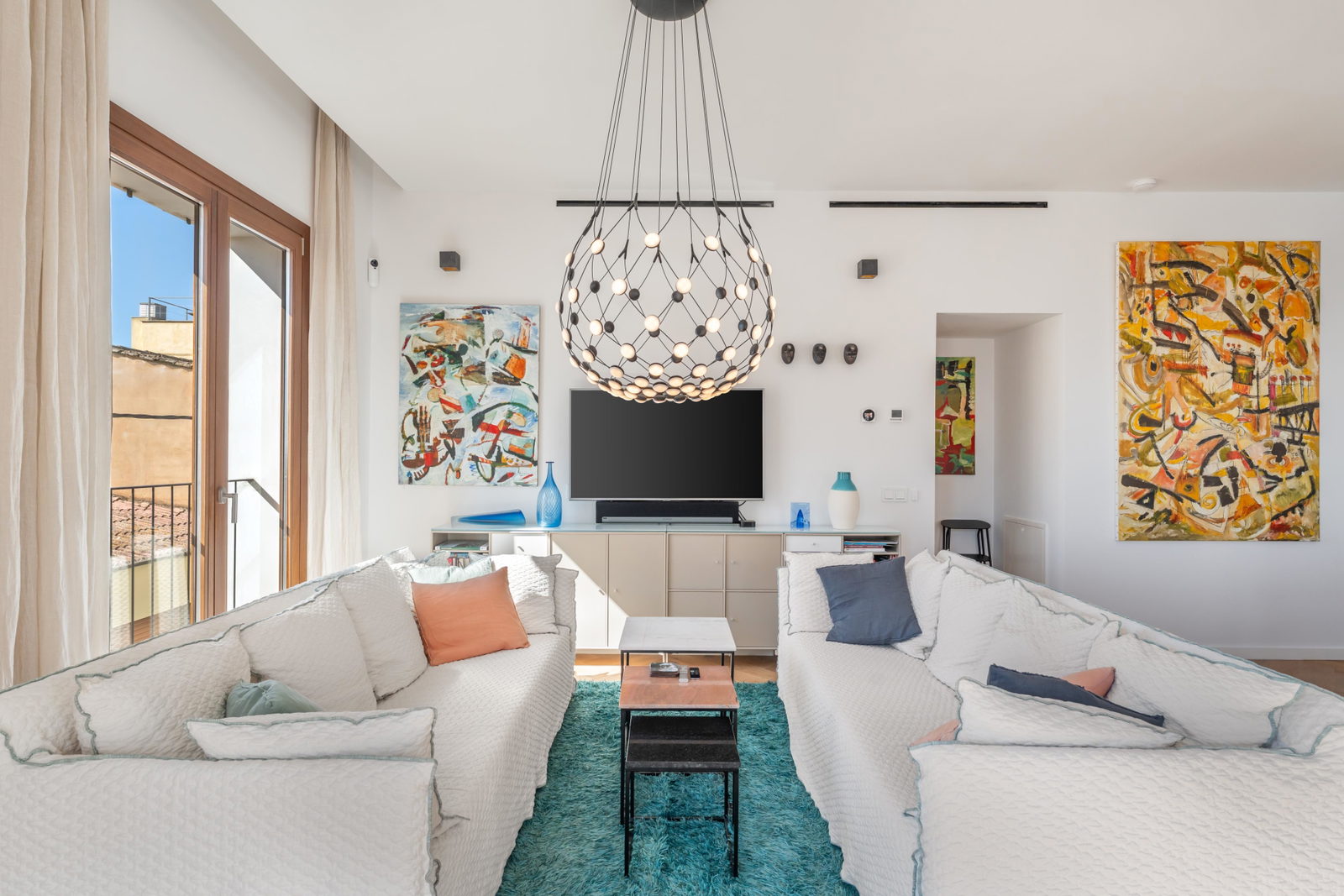 Luxuriöses Haus mit Meerblick in Molinar zu verkaufen – mit Terrasse, Pool, Aufzug und Parkplatz