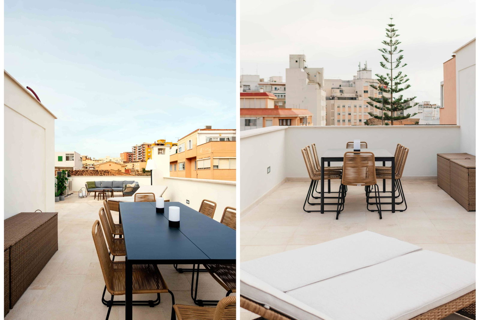 Wunderschön gestaltetes Stadthaus mit Pool und Dachterrasse in Son Espanyolet