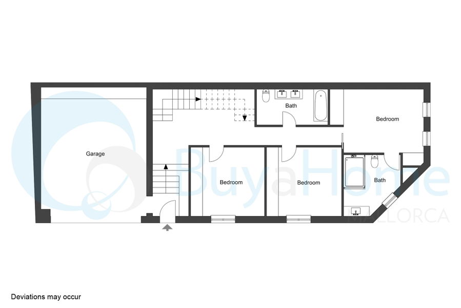 Wunderschön gestaltetes Stadthaus mit Pool und Dachterrasse in Son Espanyolet
