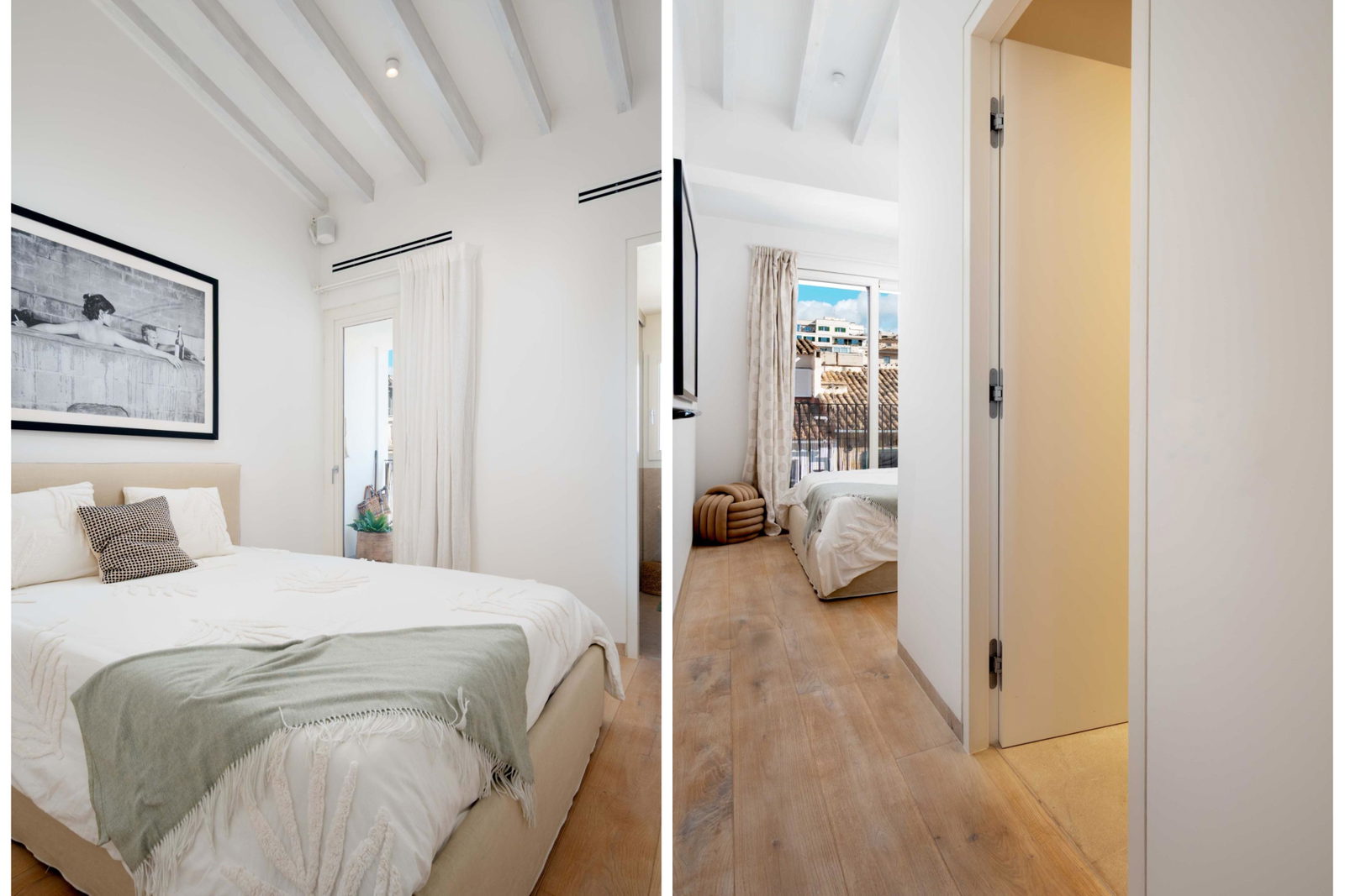 Luxuriöses Duplex-Penthouse mit Meerblick von der beeindruckenden Dachterrasse in Santa Catalina