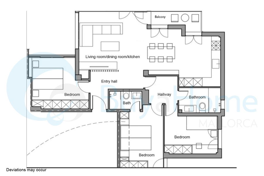 Neu renovierte Wohnung in begehrter Lage in San Agustín