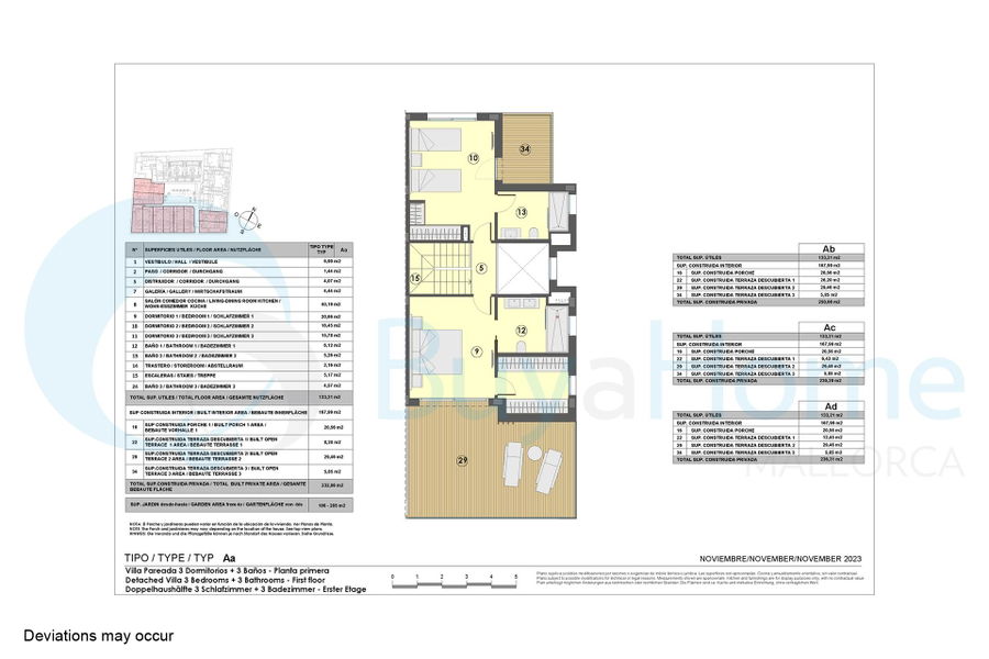 Neubau-Doppelhaushälfte mit grossem Garten in Cala Ratjada zu verkaufen