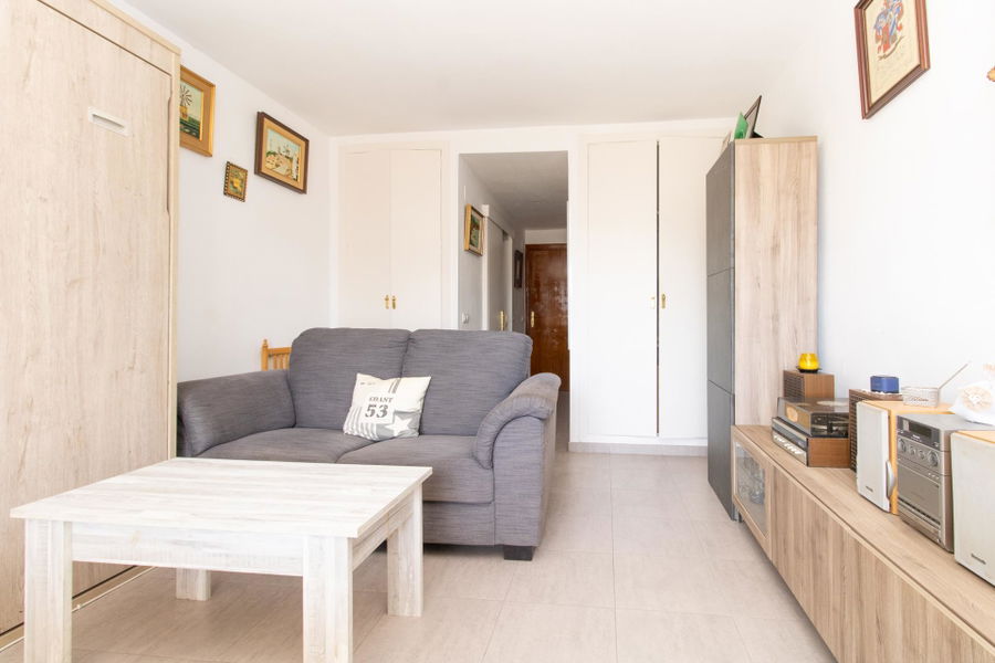 Studio-Apartment mit Terrasse in Strandnähe in Palmanova