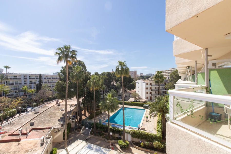 Studio-Apartment mit Terrasse in Strandnähe in Palmanova