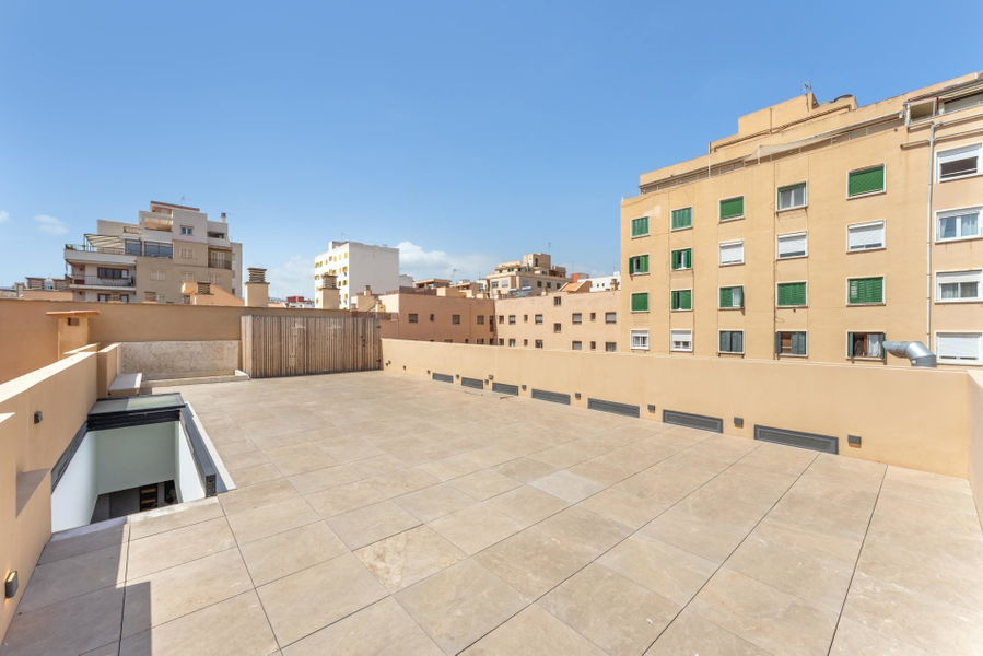 Imponerande designloft med privat takterrass i hjärtat av Santa Catalina