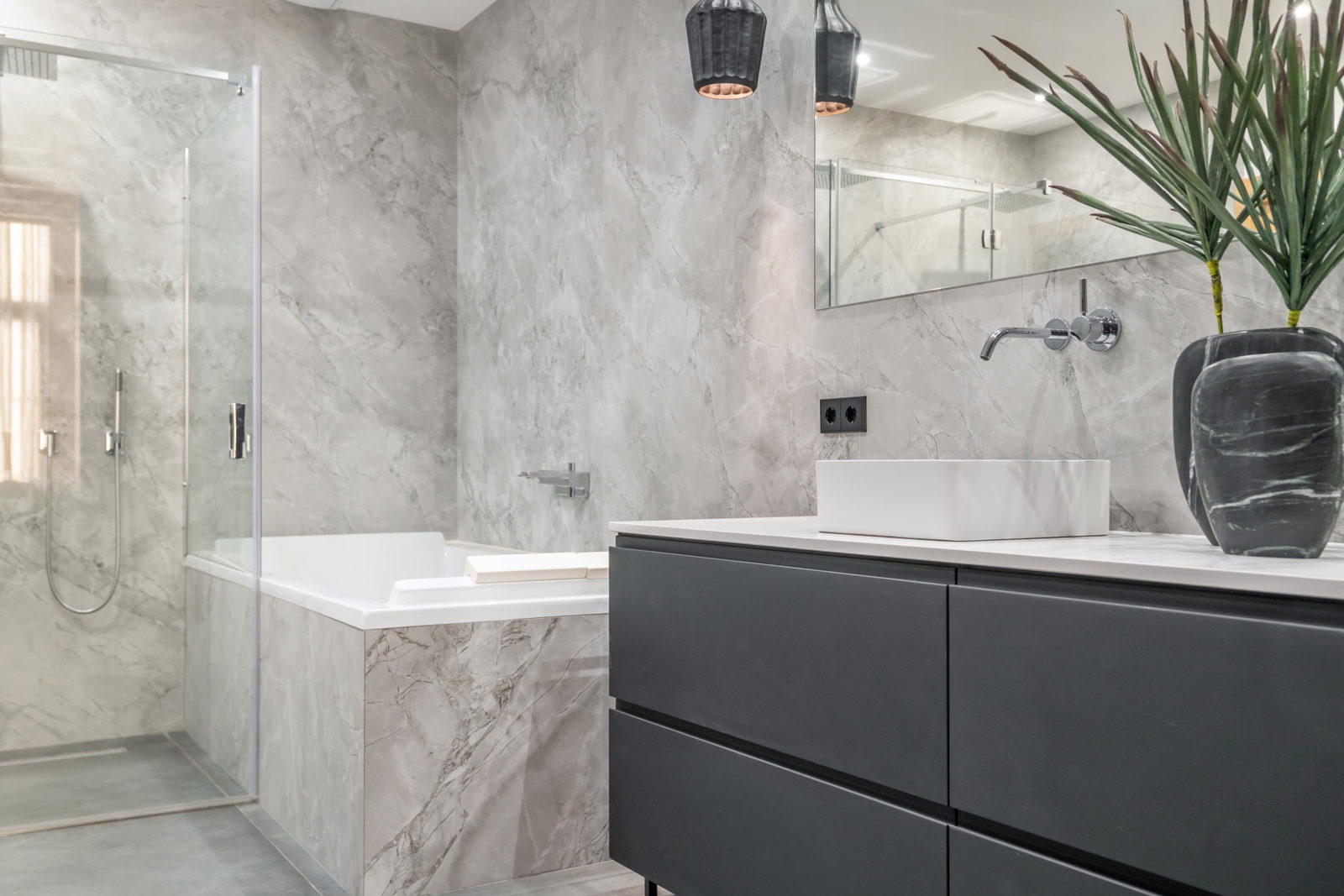 Imponerande designloft med privat takterrass i hjärtat av Santa Catalina
