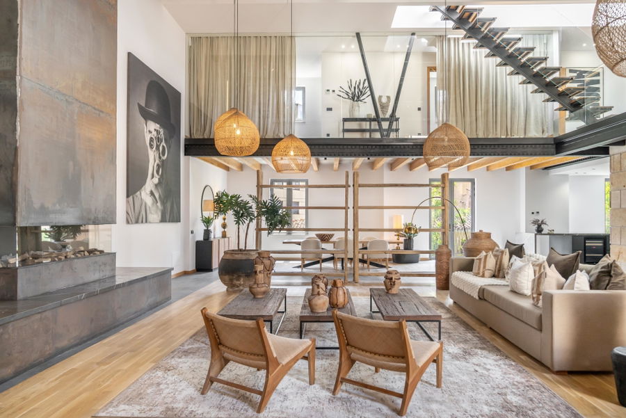 Imponerande designloft med privat takterrass i hjärtat av Santa Catalina