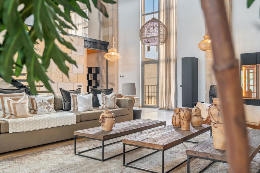 Imponerande designloft med privat takterrass i hjärtat av Santa Catalina