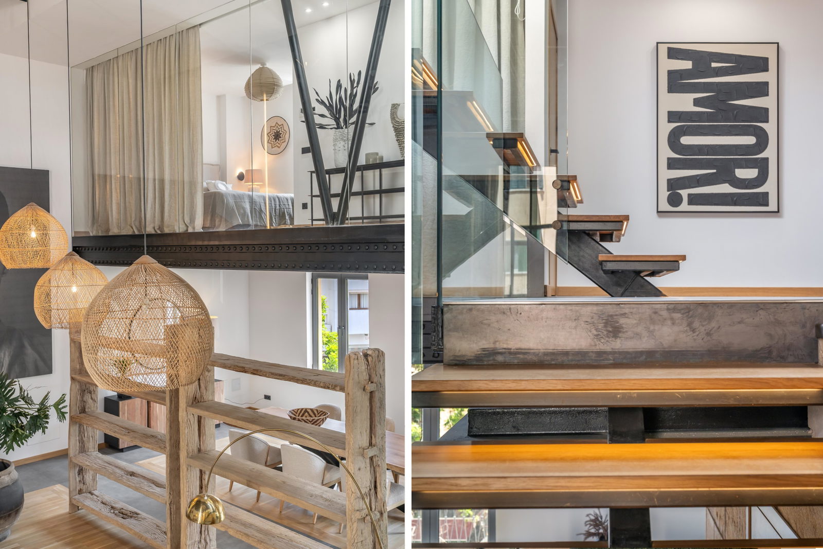 Imponerande designloft med privat takterrass i hjärtat av Santa Catalina