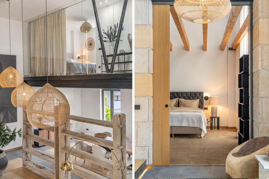 Imponerande designloft med privat takterrass i hjärtat av Santa Catalina