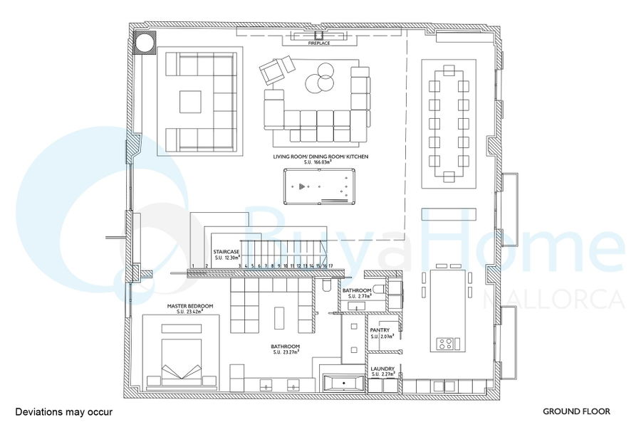 Imponerande designloft med privat takterrass i hjärtat av Santa Catalina