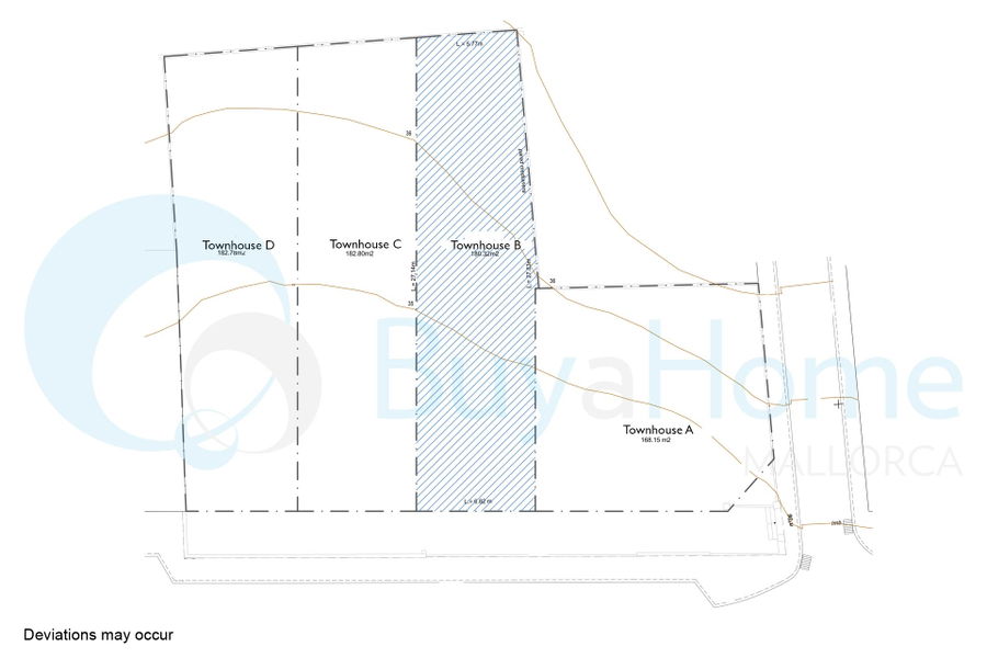 Exclusivo proyecto de casas adosadas con piscina y terrazas en Son Espanyolet