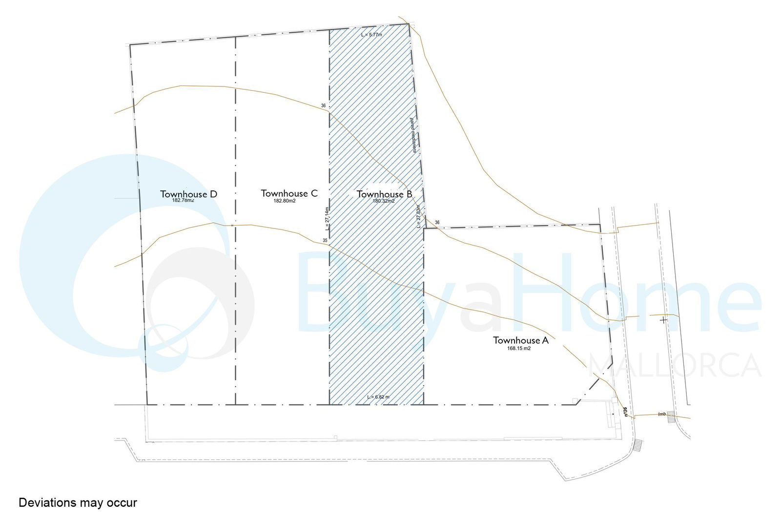 Exclusivo proyecto de casas adosadas con piscina y terrazas en Son Espanyolet
