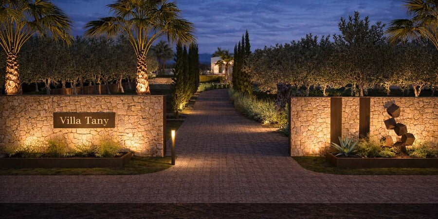 Elegant and luxury new built villa with idyllic surroundings in Santa Margalida
