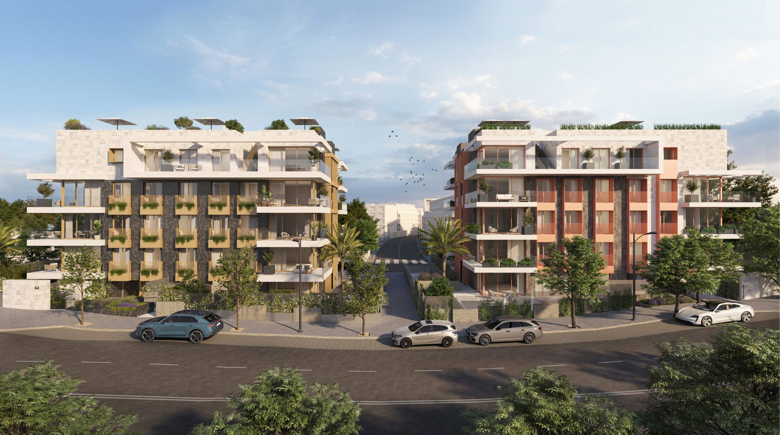Vivienda de obra nueva en planta baja con amplios espacios exteriores en Son Dameto