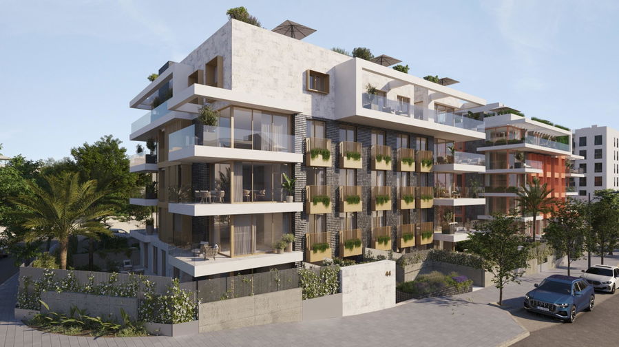Moderne Neubauwohnung mit zwei grosszügigen Terrassen in Son Dameto