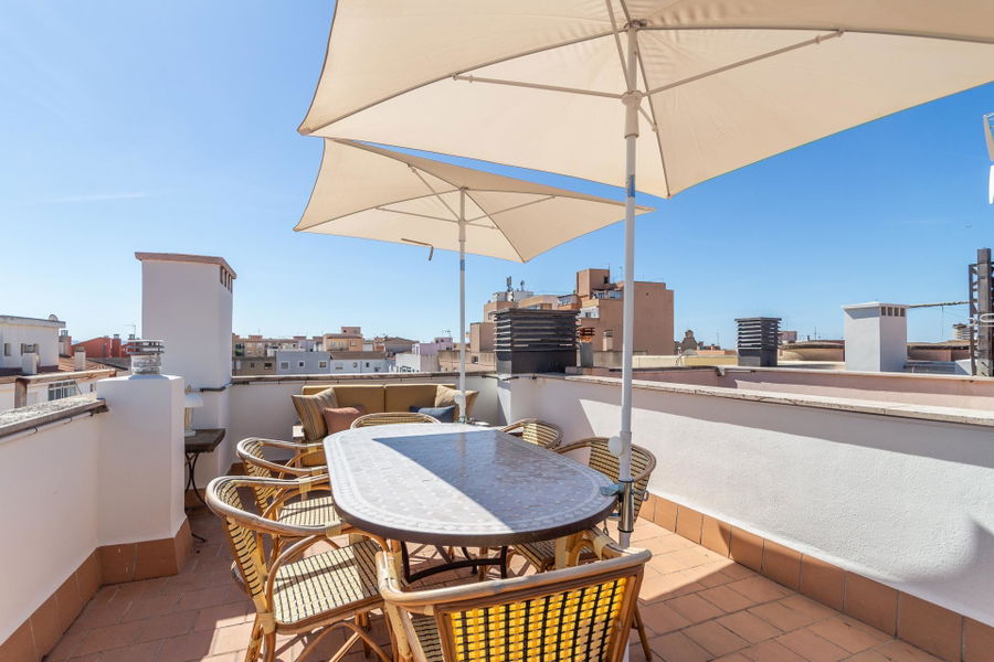 Ático Dúplex de Diseño en el popular Portixol