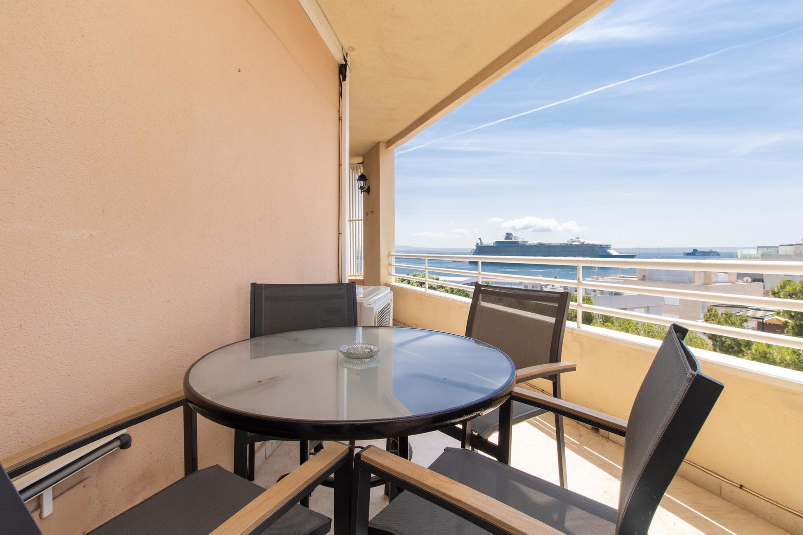 Sea view penthouse with spacious terrace  in  Palma Paseo Maritimo