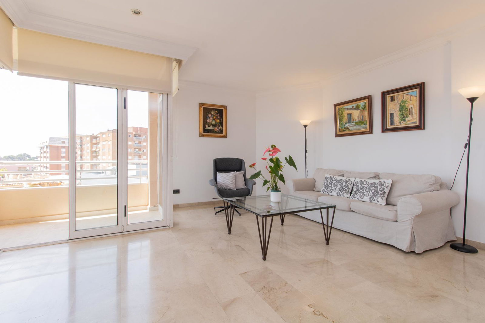 Sea view penthouse with spacious terrace  in  Palma Paseo Maritimo