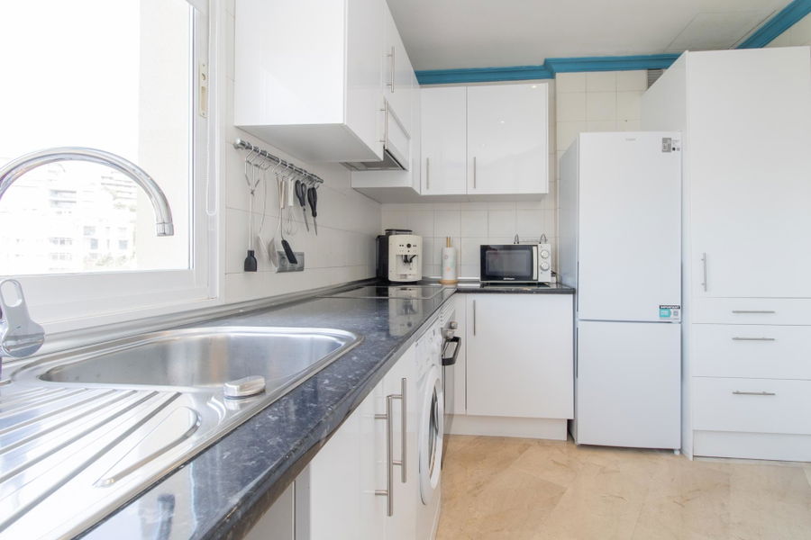 Sea view penthouse with spacious terrace  in  Palma Paseo Maritimo
