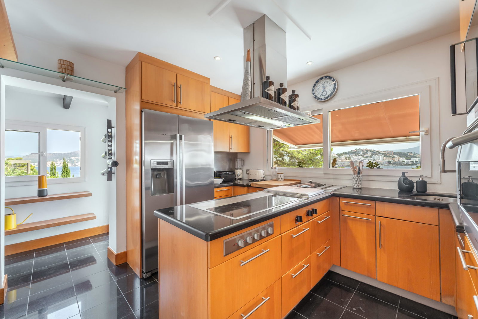 Mediterranean villa with  amazing sea view and prime location in front of Santa Ponsa Nautic Club