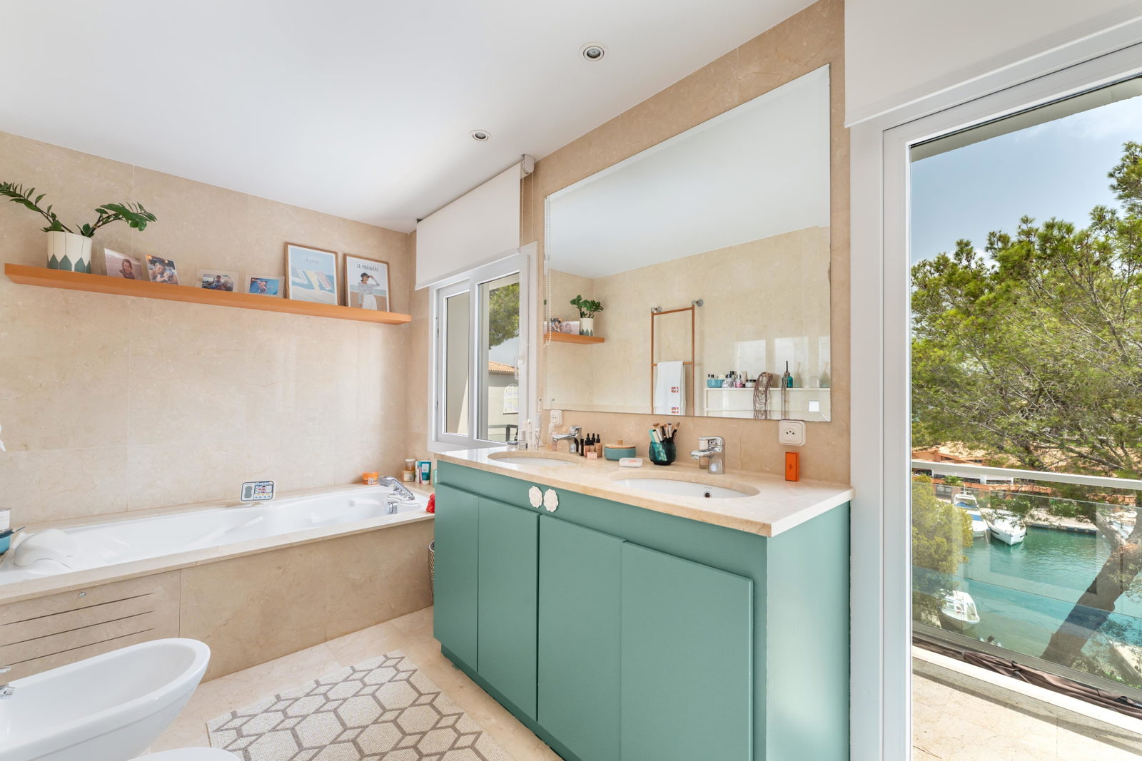 Mediterranean villa with  amazing sea view and prime location in front of Santa Ponsa Nautic Club