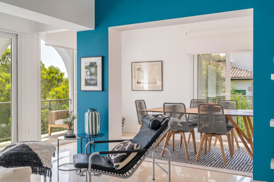 Mediterranean villa with  amazing sea view and prime location in front of Santa Ponsa Nautic Club