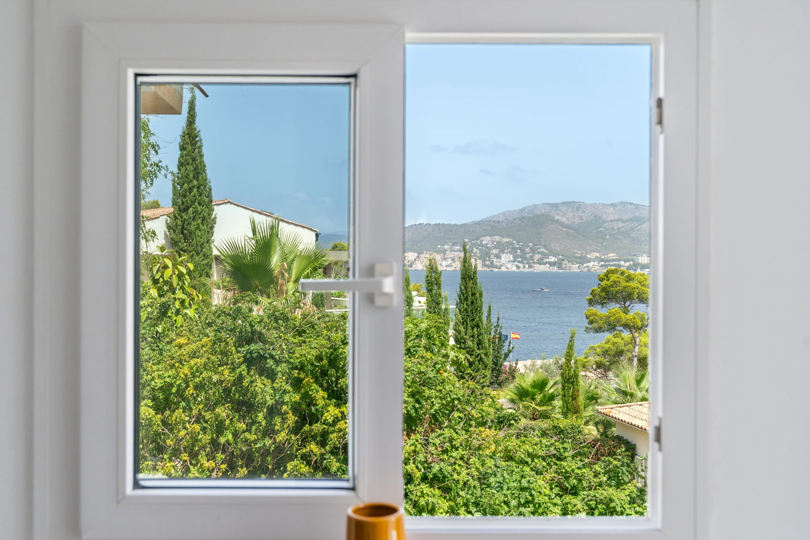 Mediterranean villa with  amazing sea view and prime location in front of Santa Ponsa Nautic Club