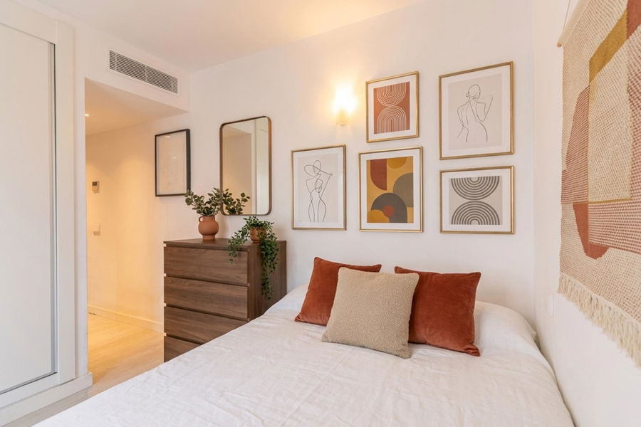 Spacious ground floor apartment with an amazing terrace and community pool in Palmanova