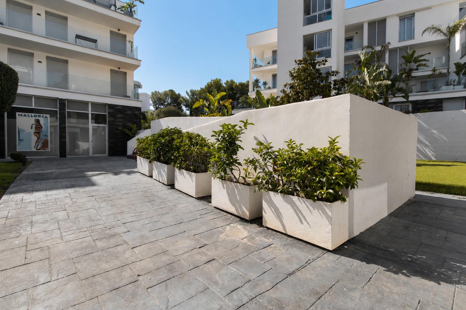 Spacious ground floor apartment with an amazing terrace and community pool in Palmanova