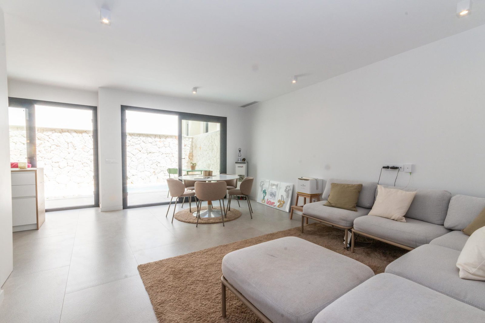 Townhouse with private pool and a roof terrace with great views in Sa Cabaneta for sale