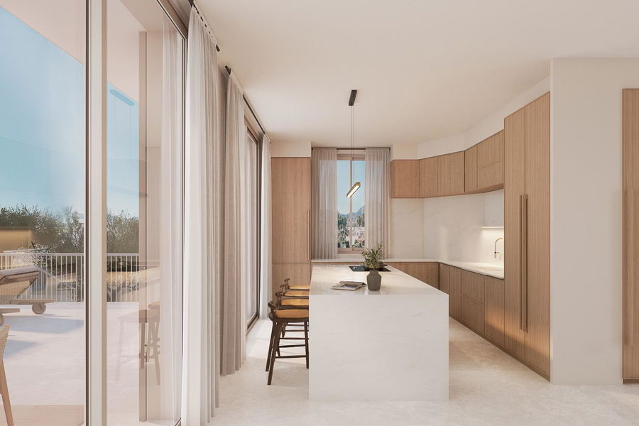 Exclusive newly built villa with pool and mountain views for sale in Calvià